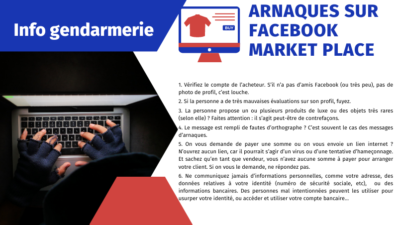 arnaque facebook market place