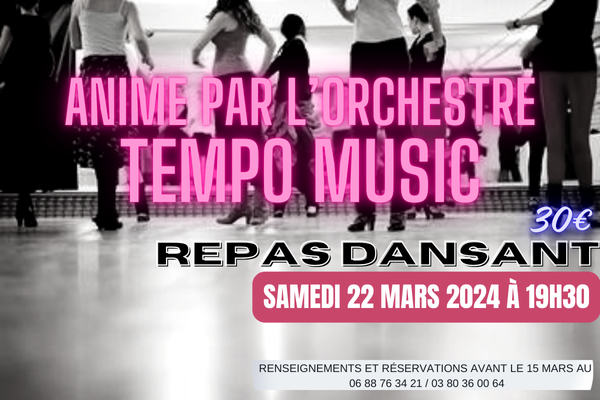 Repas dansant section danse ASCVEC